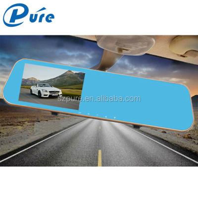 China 4.3inch G-sensor car vehicle dvr recorder with GPS tracking 1080p car camera dvr for sale