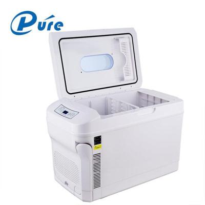 China A cooler heater 35L the new style electric car cooler refrigerator freezer of the latest car compressor refrigerator for sale