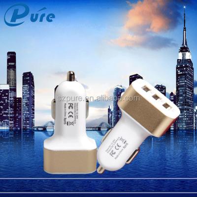 China Universal Mobile Phone DC 12-24V Charger Triple USB Charger Charger For Power Tool Battery for sale