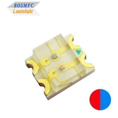 China Dual Color 1206 SMD LED Surface Mount 3216 Red & Blue Light chips for sale