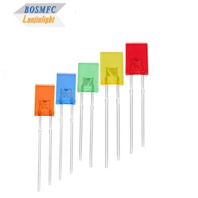 China 2*5*7mmThrough Hole LED Diode Multipurpose  For indicator lights for sale