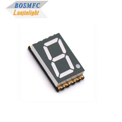 China Multicolor 7 Segment LED 1 Digit , 0.28 0.36 0.39 0.56 Inch 7 Segment Serial Display for sale