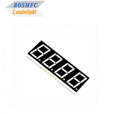 China Black face 4 Digit 7 Segment LED Display Module 0.56 Inch Practical for sale