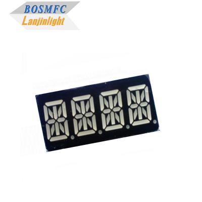 China Alphanumeric 14 Segment LED Display Practical 4 Digits 16 Segment for sale