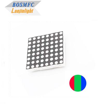 China Rohs 8x8 Dot Matrix LED Display , Stable RGB LED Dot Matrix Display for sale