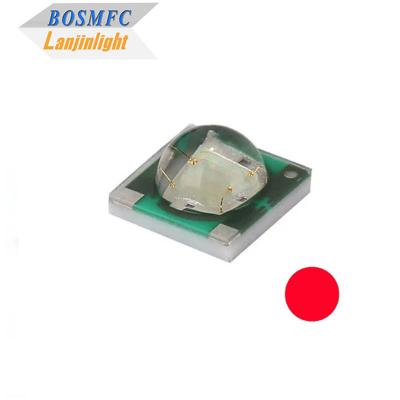 China 1W 3W Chip LED de alta potencia de color rojo 350mA 700mA 1000mA 3535 SMD 625nm 630nm en venta