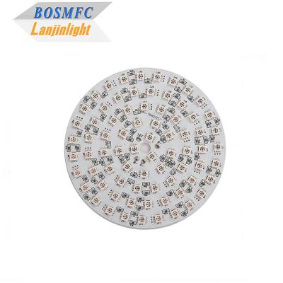 China 5050 RGB SMD LED PCB Board Assembly 12V 24V 18W Customized Aluminum for sale