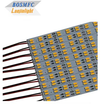 China Aluminum 4014 SMD LED PCBA Rigid Bar thickness 0.2-4mm with 144 LEDs for sale