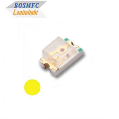 China Super bright 20mA LED surface mount 0805 Led Diode Yellow Led Light 2012 Chip Led for sale