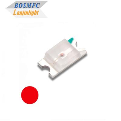 China Red Light 1206 SMD LED Practical , High Brightness 3216 Bright LED Chip for sale