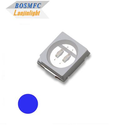 China Anti Static 1W 3030 SMD LED Chip Practical Blue light 460-472nm LED for swimming pool lamp for sale