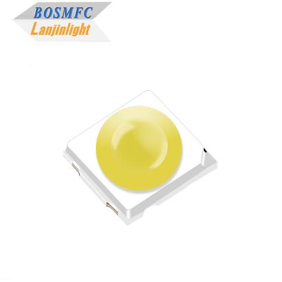 China High Power Warm White Cold White 1w 3030 SMD LED Dome Lens Viewing Angle 30 Degrees 60 Degrees For Car Light à venda