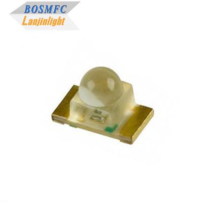 中国 Warm White Cold White 3216 SMD Dome Lens 60 Degrees 1206 LED For Indicator Lighting 販売のため