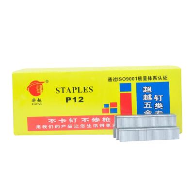 China Good Quality Heavy Duty WOOD FURNITURE P 45 Wire Size Spike Nails Series U Type Staples Crown 16 One Inch Gauge For Wood Veneered Furniture for sale