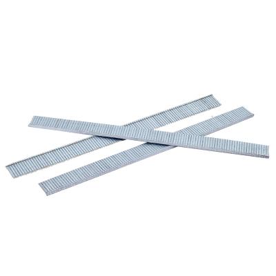 China Gauge F 18 Pin Flat Strip Zinc Coated Nails 1/2 Inch Finish Leg for sale