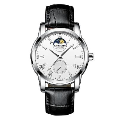 China Day/Date Maker KIMSDUN Manufactures Small Seconds Sun And Moon Automatic Mechanical Men's Watch for sale