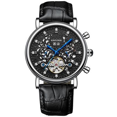 China The day/date brand factory direct luminous waterproof automatic mechanical men's watch KIMSDUN for sale