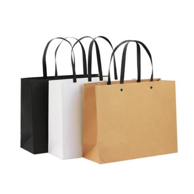 China Wholesale Environmental Friendly Printed Shopping Bag Health Care Products Boxes Customization Kraft Paper Tote Bag for sale