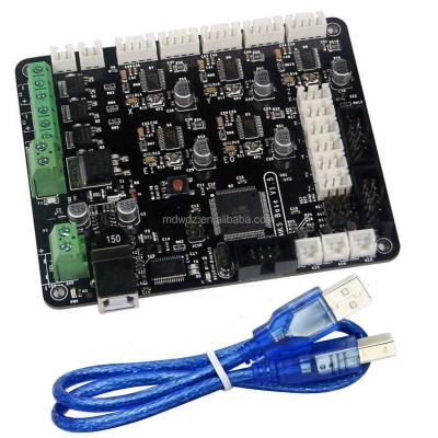 China MKS Base V1.5 3D Printer Controller Remix MEGA2560 + RAMPS1.4 + 5PCS A4982 Drivers Board with MEGA2560 USB Cable for sale