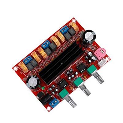 China Xh-M139 2.1 Channel Digital Power Amplifier Board 12V-24V Wide Voltage Tpa3116D2 250W+100W TDA3116D2 for sale