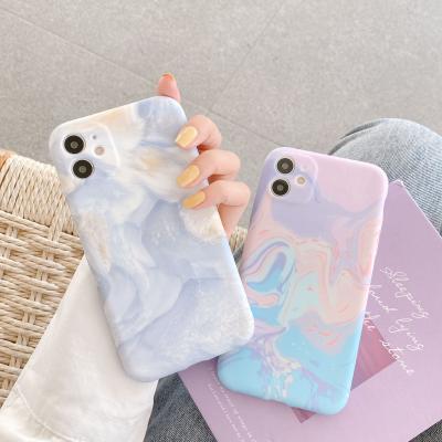 China Anti-fall for iphone 13 pro max marble case, honatop liquid camera silicone silicone case shockproof protective tpu for sale