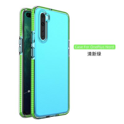 China Protect Honatop 2021 Mobile Accessories TPU Transparent Color Mobile Phone Case High Quality Shockproof Cellphone For Norther One for sale