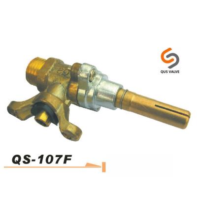 China Outdoor QS 107F LPG NG Brass Used In Stove Gas Valve With CE for sale