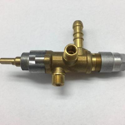 China Household QS 410A One Way Safety Brass Gas Heater Valve For Barbecue for sale