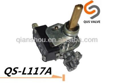 China QS L117A Aluminum Cooker Valve With Microswitch L117A for sale