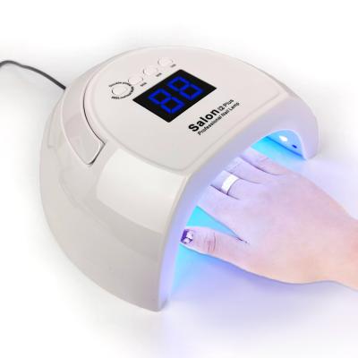 China 2021 New Plastic Nail Salon Equipment 42Pcs Bulbs Gel Dryer 80W LED UV Nail Lamp For Nails for sale