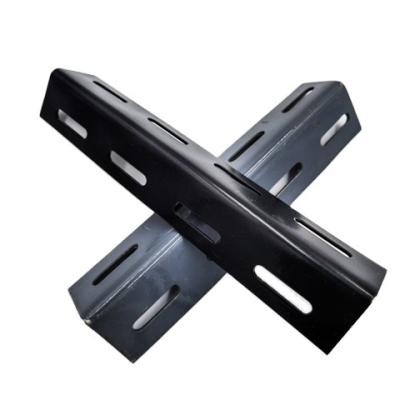 China Corrosion Protection Siku Rak / Angled Shelf Wholesale Biscuit Slotted Corner Post For Corner Shelves With Bolts And Nuts for sale