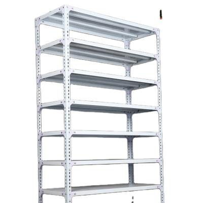 China Factory Directly Boltless Metal Display Rack With 5 Adjustable Metal Shelves For Garage Warehouse Shelf Utility for sale