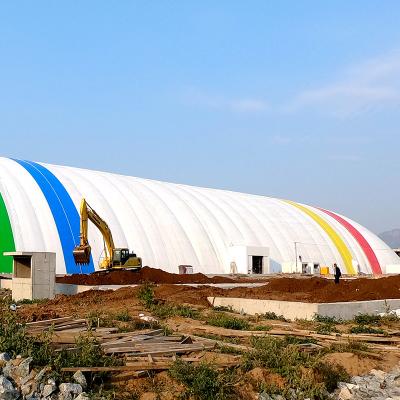 China Waterproof Membrane Structure Tent Outdoor Advertising Promotion Membrane Steel Frame Membrane Structure Membrane Structure Air Building Dome for sale