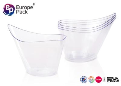 China Aangepaste Beschikbare Plastic Materiële Hoogte 9cm van de Dessertkop 200ml PS Te koop