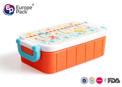 China Portable Dustproof Kids Plastic Lunch Boxes Toddler Lunch Containers for sale