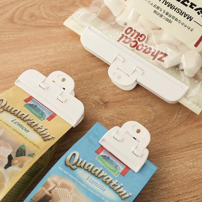 China Different Size Colorful Plastic Closing Clips Food Coffee Tea Bag Sealing Clip 2pcs for sale