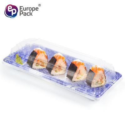 China Hot sale new arrival sky bule disposable sushi container Te koop