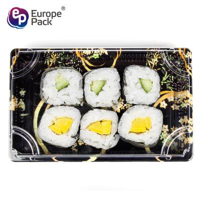 중국 Wholesale takeaway food packing 9 inch jepenese sushi box 판매용