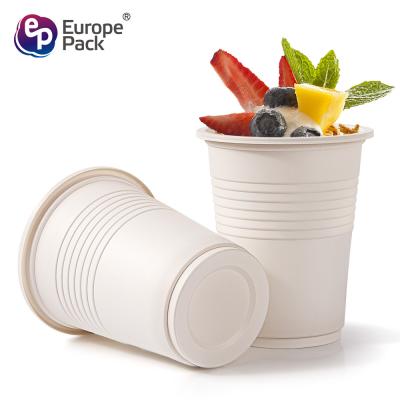 China Europe-Pack eco friendly products cornstarch plastic 9 oz disposable water cup Te koop