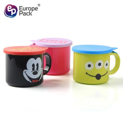 China Wholesale custom cartoon mugs water cups plastic toothbrush cup for kids for sale