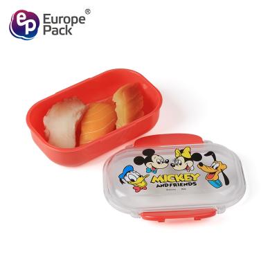 China Plastic sushi fruit food container disney pattern à venda