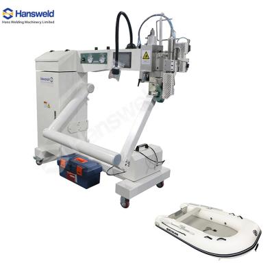 China Rubber Fabric Ultrasonic Welding Sewing Machine PVC Hot Air Heat Sealing Seaming Hot Wedge for sale