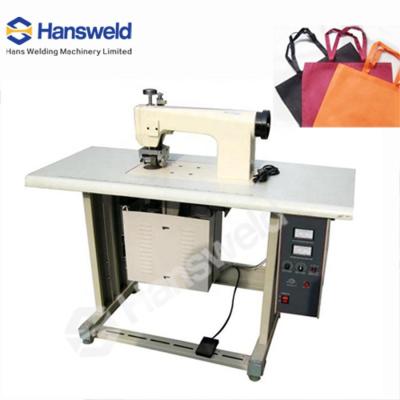 China Fabric Ultrasonic Non Woven Sealing Machine 20Khz 2000W 128*68*128CM for sale