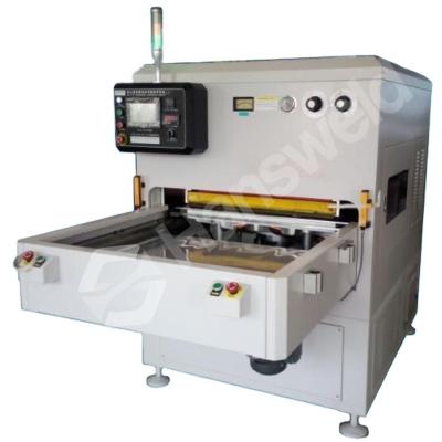 China 27.12Mhz Shoe Upper Machine Footwear Fussing Hot Oil Press Machine 380V 60Hz for sale