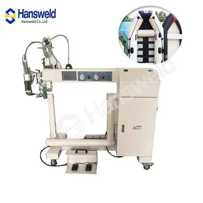 중국 차양 뜨거운 공기 솔기 씰링 기계 방수포 패널을 위한 고속 그늘 뜨거운 쐐기 용접 기계 판매용