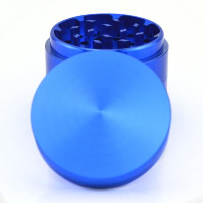 China CNC Herb Grinder Aluminum Aluminum 63mm 4layers Custom Design Smoking Accessories No Stick Tobacco Grinder for sale