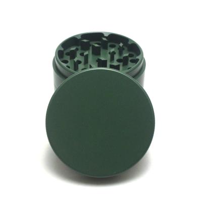 China CNC Design Patent New Aluminum Products Weed Herb Grinder Smoking Accessories Non To Stick Ceramic Grinder for sale