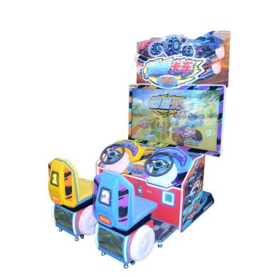 China Play Center Truck Dynamic Kids Coin Operated Car Game Machine Racing Game Machine For Sale for sale