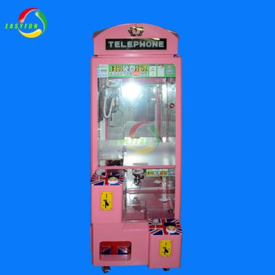 China Electronic Game Center Phone TWO Players Family Fun Toy Professional Game Crane Claw Machine for sale