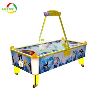 China Super Game Center Roll Kids Musical Led Arcade Games Air Hockey Table Powered for sale